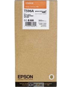 Epson ink cartridge orange T 596  350 ml     T 596A