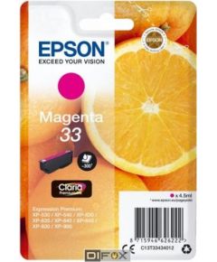 Epson ink cartridge magenta Claria Premium 33 T 3343