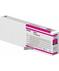 Epson ink cartridge UltraChrome HDX/HD viv magenta 700 ml T 8043