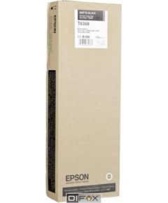 Epson ink cartridge matte black T 636 700 ml      T 6368