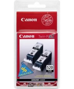 Canon PGI-520 BK Twin Pack black