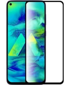 Fusion Full Glue 5D Tempered Glass aizsargstikls pilnam ekrānam Samsung M515 Galaxy M51 melns