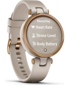 Garmin Lily Sport, rose gold/light sand