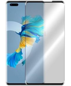Fusion 5D glass aizsargstikls pilnam ekrānam Huawei Mate 40 Pro melns