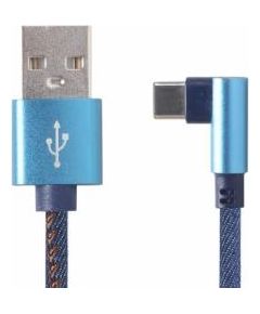 Gembird USB Male - USB Type-C Male 1m Blue