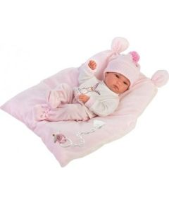 Llorens Кукла малышка Бимба 35 см на розовой подушке Испания LL63556