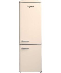 Frigelux CB255RCA++ ledusskapis ar saldētavu apakšā,183cm,A++,krēms