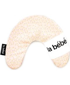 La Bebe™ Nursing La Bebe™ Mimi Nursing Cotton Pillow Art.3325 Dots Orange Atbalsta pakaviņš spilventiņš 19x46cm ceļojumiem