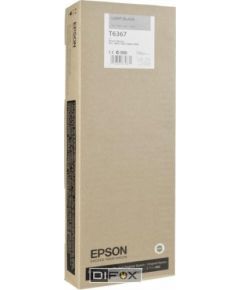 Epson ink cartridge light black   T 636 700 ml      T 6367