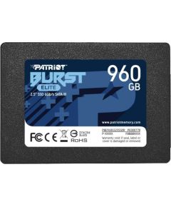 SSD Patriot Burst Elite 960 GB 2.5" SATA III (PBE960GS25SSDR)