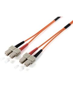 Equip Patchcord światłowodowy SC/SC 10m LSOH (253336)