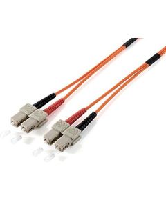 Equip Patchcord światłowodowy SC/SC 10m LSOH (253336)