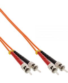 InLine Patchcord światłowodowy ST/ST, 50/125µm, OM2 2m (81502)