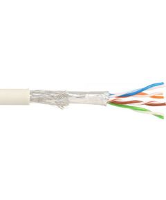 InLine Patchcord sieciowy SF/UTP, Cat.5e, AWG26, CCA, PVC, 100m (72099)