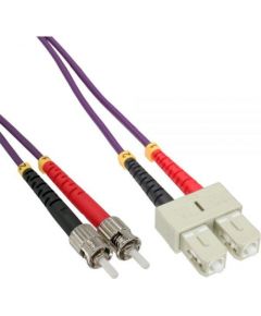 InLine Patchcord światłowodowy SC/ST, 50/125µm, OM4 3m (82503P)