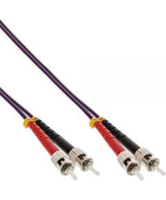 InLine Patchcord światłowodowy ST/ST, 50/125µm, OM4 10m (81510P)