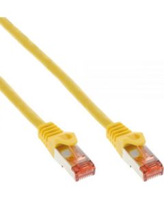 InLine Patchcord S/FTP, PiMF, Cat.6, 250MHz, halogen free, żółty 5m (76905Y)