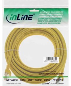 InLine Patchcord SF/UTP Cat.5e, żółty 50m (72555Y)