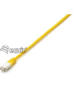 Equip Patchcord Cat6a, S/FTP, 10m, żółty (605666)