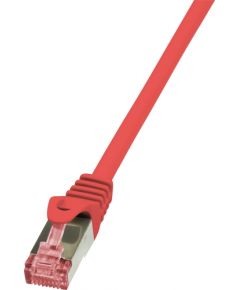 LogiLink CAT 6 Patchcord S/FTP PIMF Czerwony 7.5M (CQ2084S)