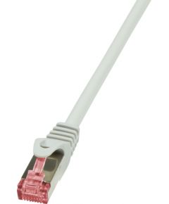 LogiLink Patchcord Cat.6 S/FTP PIMF PrimeLine 30m, szary (CQ2122S)