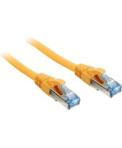 InLine Patch kabel sieciowy Cat.6A, S/FTP (PiMf), 500MHz, żółty, 10m (76800Y)