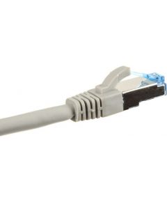 InLine Patch kabel sieciowy Cat.6A, S/FTP (PiMf), 500MHz, szary, 1m (76811)