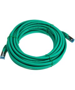 InLine Patch kabel sieciowy Cat.6A, S/FTP (PiMf), 500MHz, zielony, 7,5m (76807G)