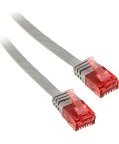 InLine 5m - kabel sieciowy U/UTP - 1000 Mbit - Cat.6 - RJ45 - szary (71605)