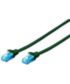 Digitus Patch cord U/UTP kat.5e PVC 2m zielony