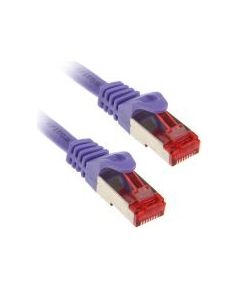 InLine 3m Cat.6 kabel sieciowy 1000 Mbit RJ45 - fioletowy (76403P)