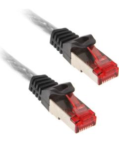 InLine 10m Cat.6 kabel sieciowy 1000 Mbit RJ45 - przeźroczysty ( 76400T )