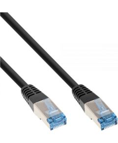 InLine InLine - Patch Cable - RJ-45 (M) to RJ-45 (M) - 20,0m - SFTP, PiMF - CAT 6a - Outdoor, Round, Stranded - Black (72820S)