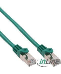 InLine Patchcord, Cat.5e, S/FTP, 5m, zielony (72505G)