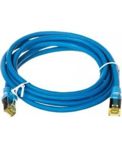 Digitus Kabel krosowy patchcord S/FTP kat. 6A LS0H niebieski 2m (DK-1644-A-020/B)