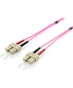 Equip Patchcord światłowodowy SC - SC Multimode Duplex OM4, 0.5m (255529)