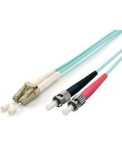 Equip Patchcord światłowodowy LC - ST Multimode Duplex OM3, 1m (255211)