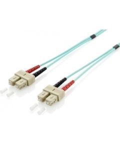 Equip Patchcord światłowodowy SC - SC Multimode Duplex OM3, 3m (255323)