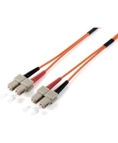 Equip Patchcord światłowodowy SC - SC Singlemode Duplex OS2, 2m, żółty (253332)