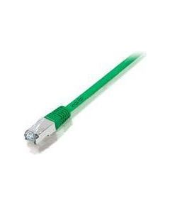 Equip Patchcord S/FTP, Cat6A, 50cm, zielony (605647)