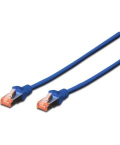 Digitus Patchcord S/FTP, Cat6, 10m, niebieski (DK-1644-100/B)