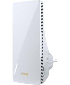 Asus AX1800 Dual Band WiFi 6 Range Extender RP-AX56 802.11ax, 1201+574  Mbit/s, 10/100/1000 Mbit/s, Ethernet LAN (RJ-45) ports 1, Mesh Support Yes, MU-MiMO No, No mobile broadband, Antenna type 3xInternal, White