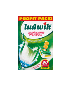 Ludwik trauku mazgājamās mašīnas tabletes All In One 90gab.
