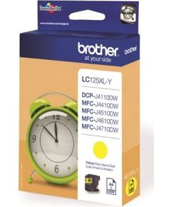 BROTHER LC125XLY TONER HIGH YELLOW 1200P