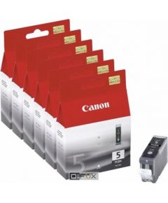 6 Canon PGI-5 BK black