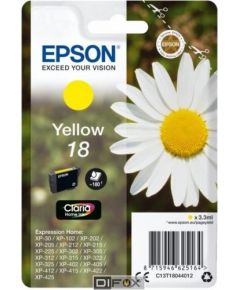 Epson ink cartridge yellow Claria Home T 180 T 1804