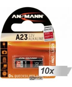 10x1 Ansmann Alkaline A23 12 V f. Remote Control