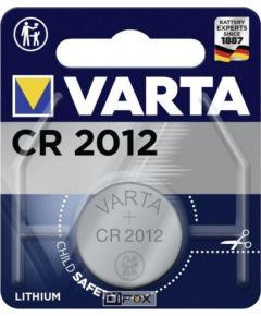 10x1 Varta electronic CR 2012