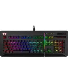 Thermaltake Gaming keyboard Level 20 RGB Black Cherry MX Blue klaviatūra (KB-LVT-BLBRUS-01)