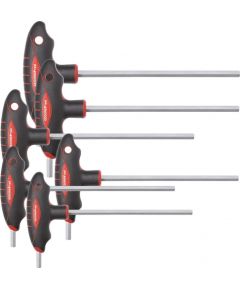 INSTRUMENTU KOMPLEKTS GEDORE Gedore Red 2K T-handle wrench set, 6 pieces (red / black)
